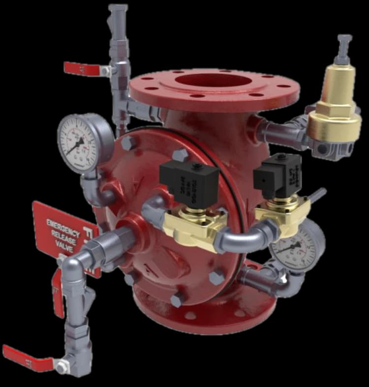 Pre-Action Vana Flanşlı 300 PSI